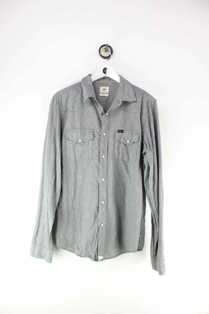Vintage Lee Slim Fit Flannel Shirt (M) - ramanujanitsez