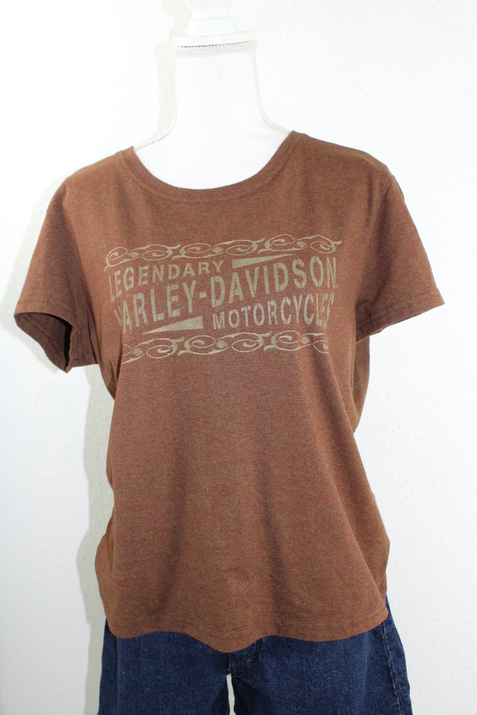 Vintage Harley Davidson T-Shirt (XL) - ramanujanitsez