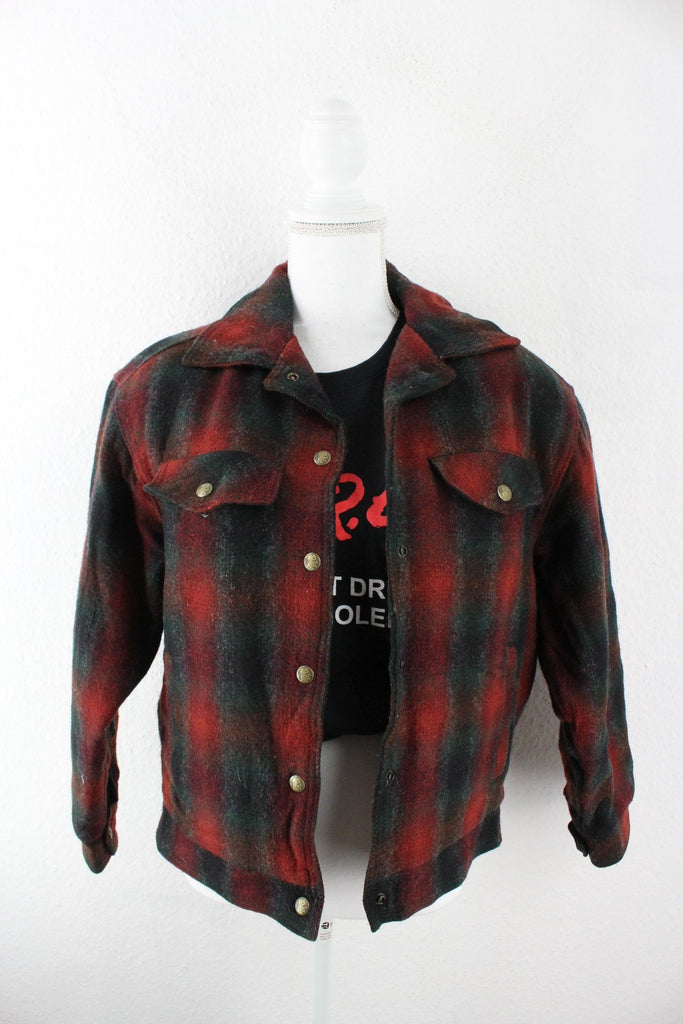 Bintage Woolrich Red Jacket (M) ramanujanitsez 