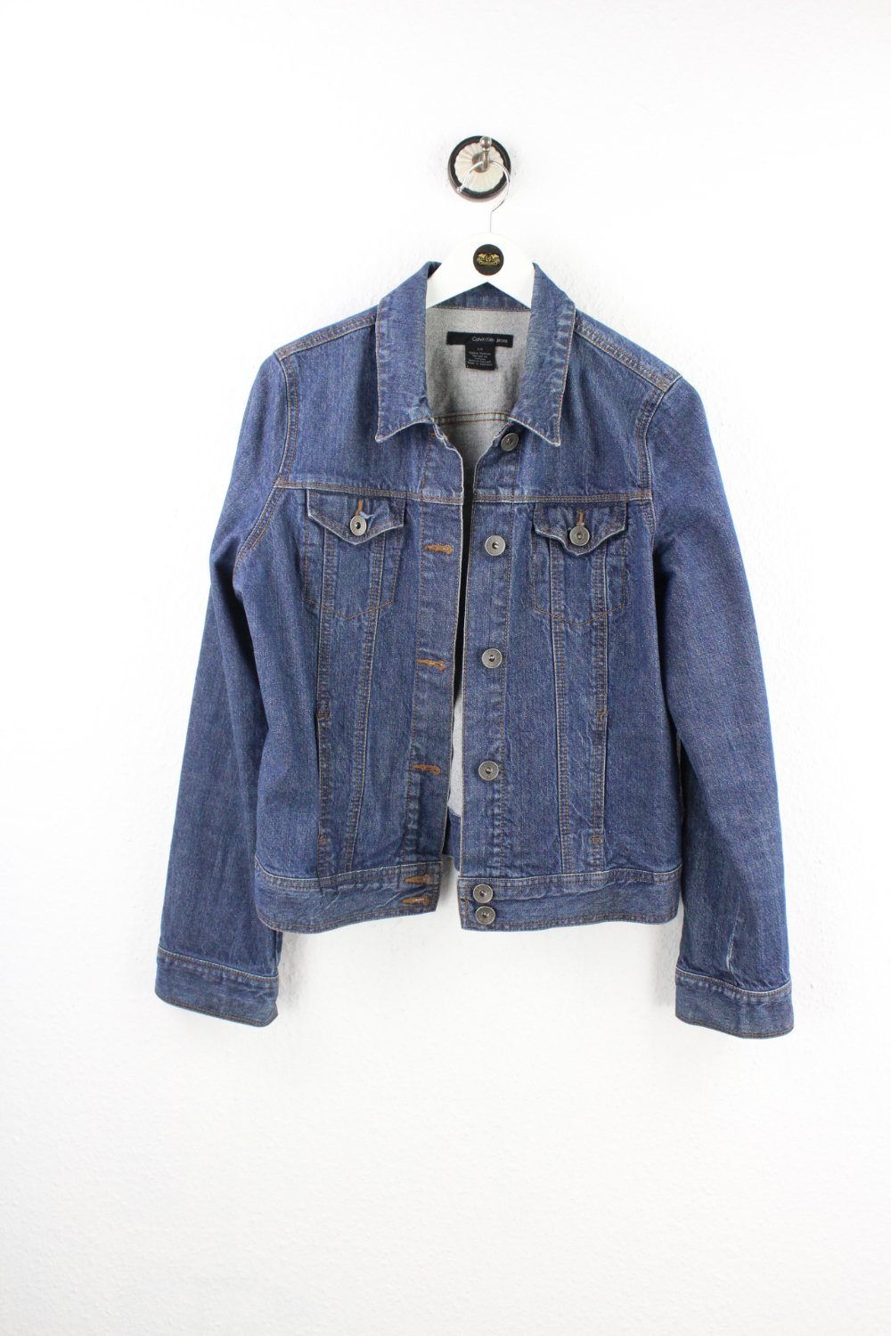 Vintage Calvin Klein Denim Jeans Jacket ( L ) | Vintage & Rags