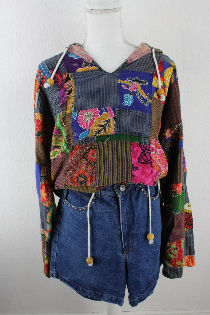 Vintage Floral Reywear Hoodie (L) ramanujanitsez 