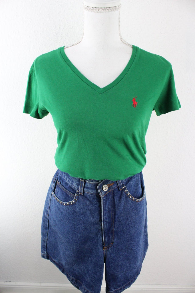 Vintage Green Ralph Lauren T-Shirt (XS) ramanujanitsez 