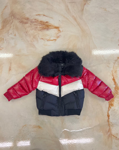 Jordan Craig Kids Jacket - Blocked Puffer - Sacramento - 91548K