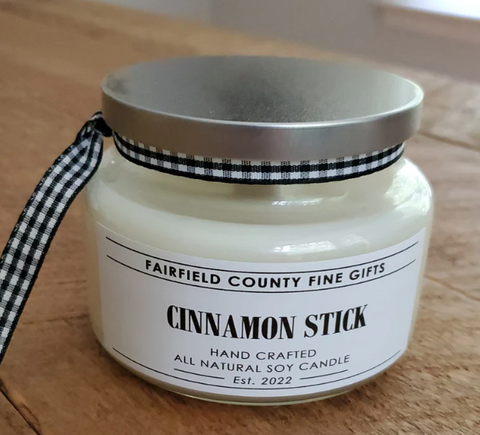 Holiday Scented Cinnamon Soy Candle