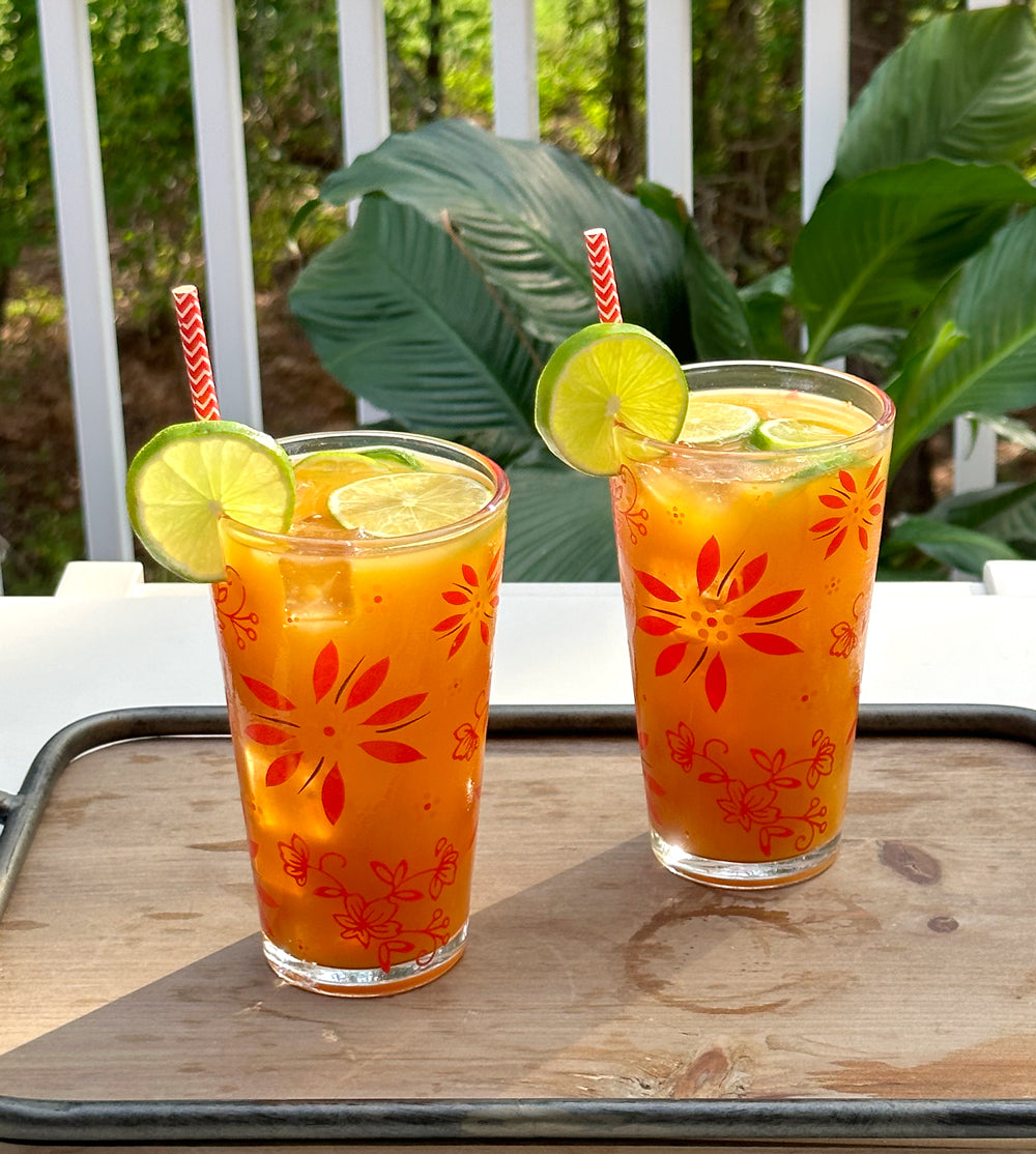 Temp-tations recipe: Ginger, Mango, and Lime Spritzer