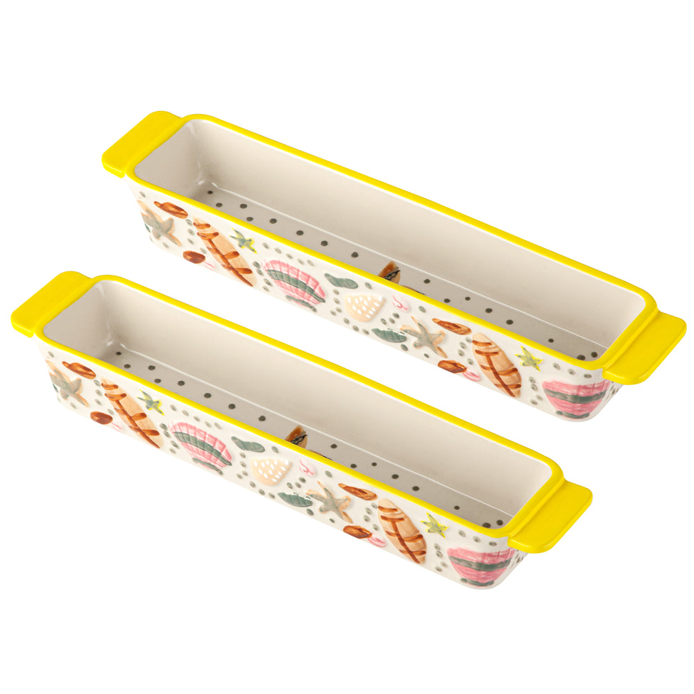 Set of 2 Cracker Trays