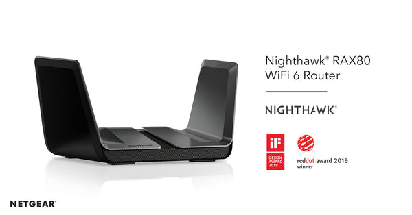 Nighthawk RAX80 AX8 WiFi 6 Router - AX6000