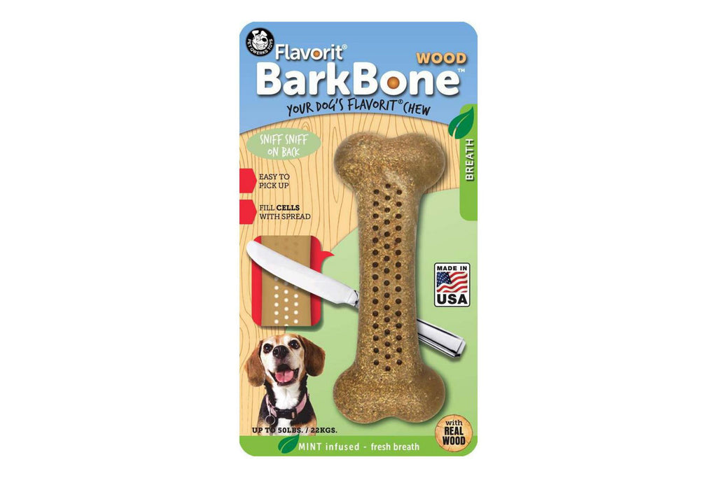 wood flavored dog bone