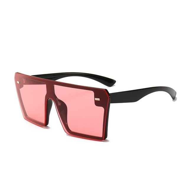 Oversize Square Sunglasses Flat Top Gradient – Vanityfeel