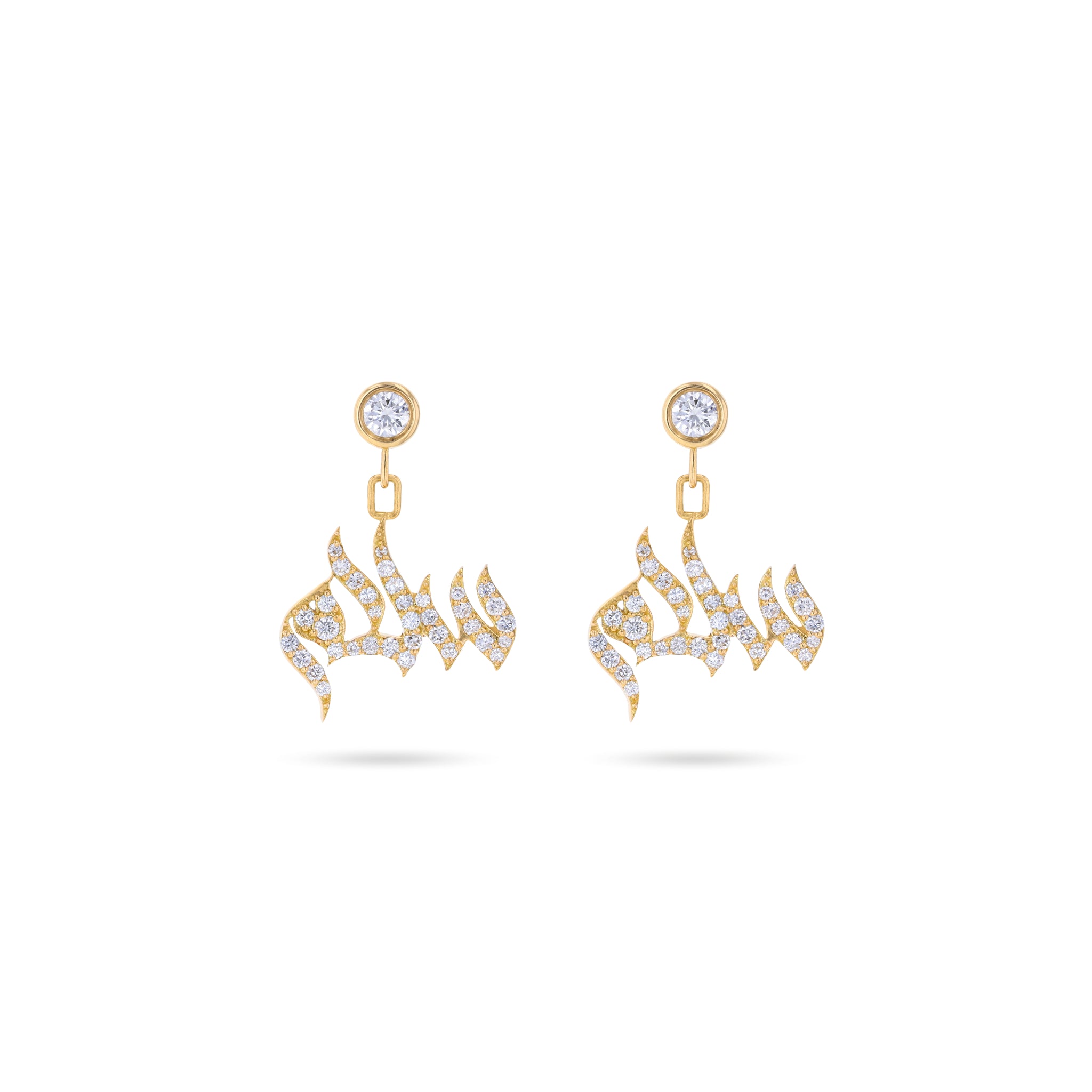 優先配送 アルケミストリー レディース ピアス イヤリング アクセサリー Morganne Bellow Clover 18ct  yellow-gold mother-of-pearl stud earrings YELLOW GOLD