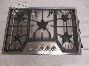 Thermador Sgs305fs 30 Stainless 5 Burner Gas Cooktop Nob Range