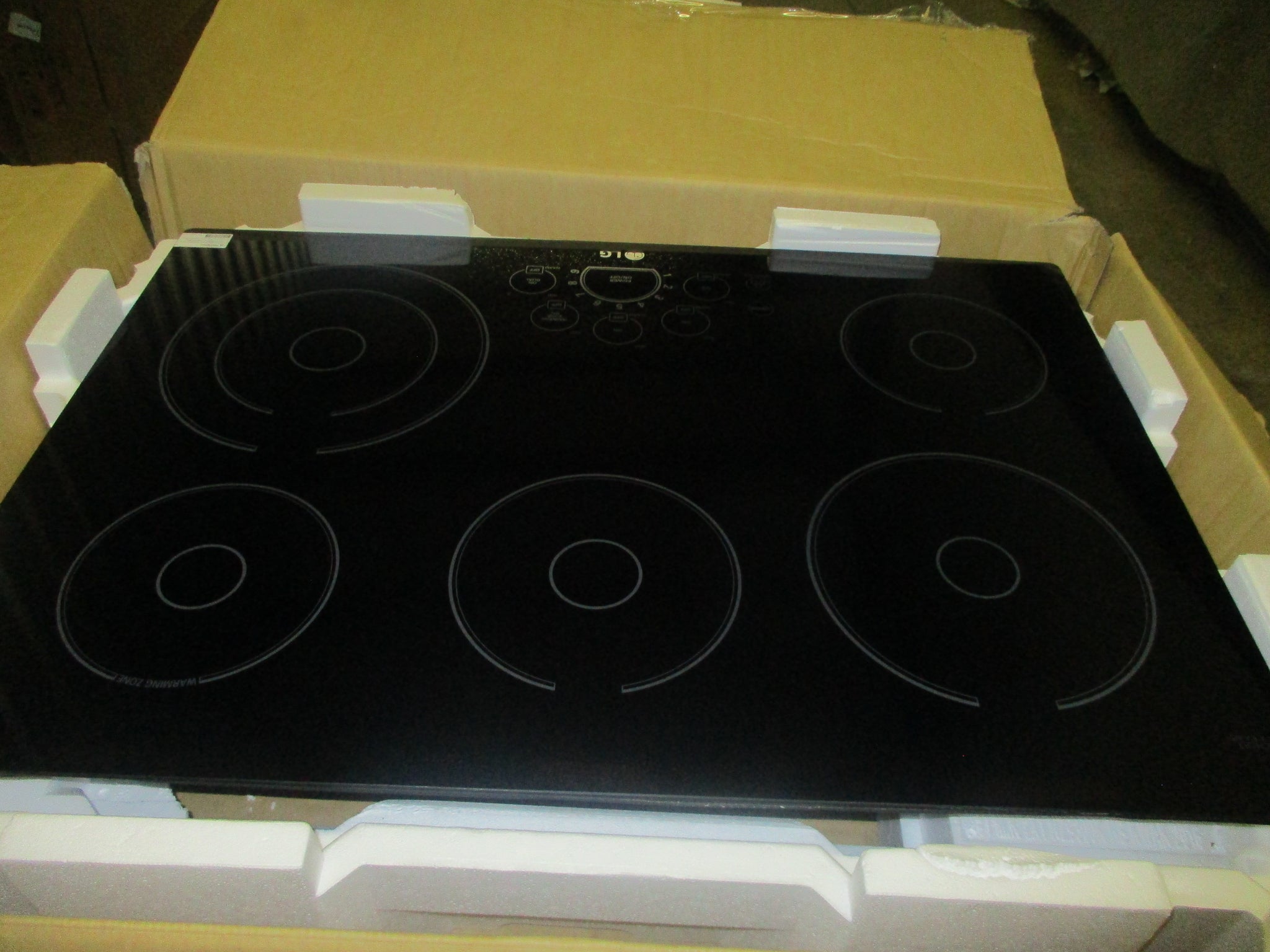 Lce3010sb Lg 30 In 5 Element Smooth Surface Black Electric Cooktop