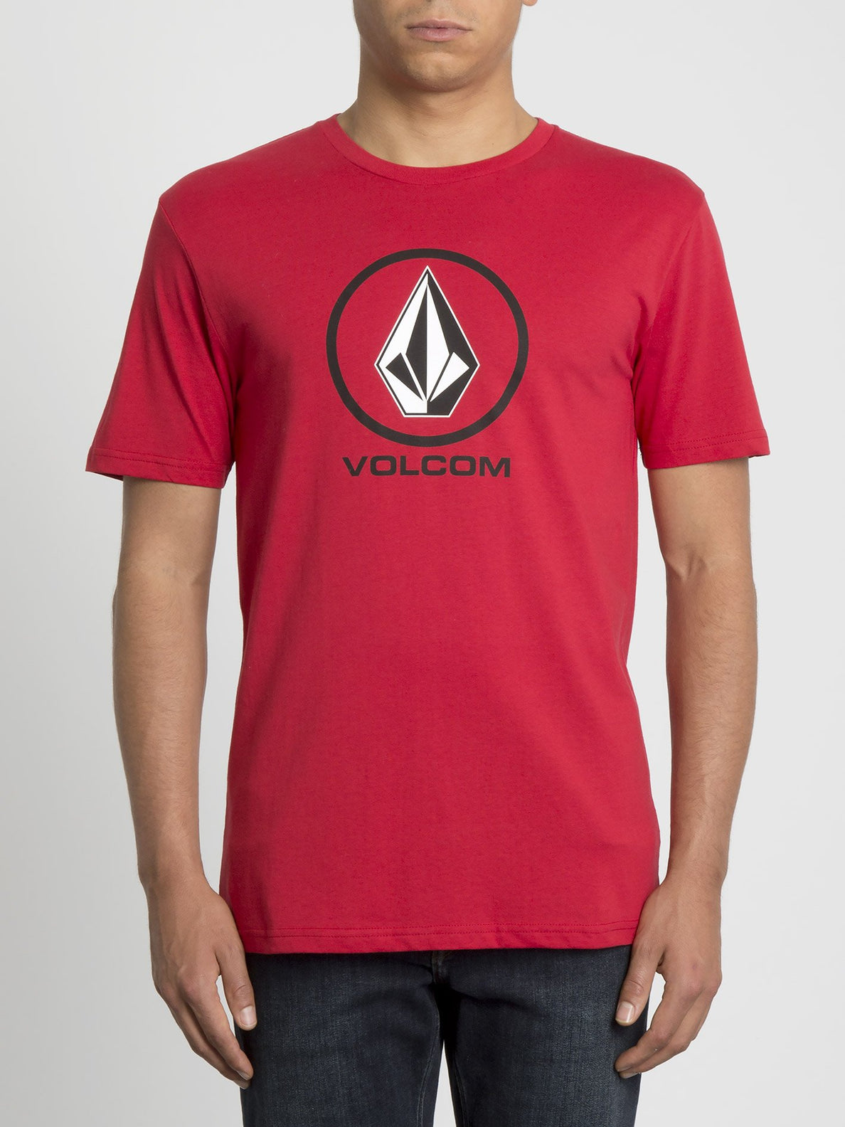volcom red shirt