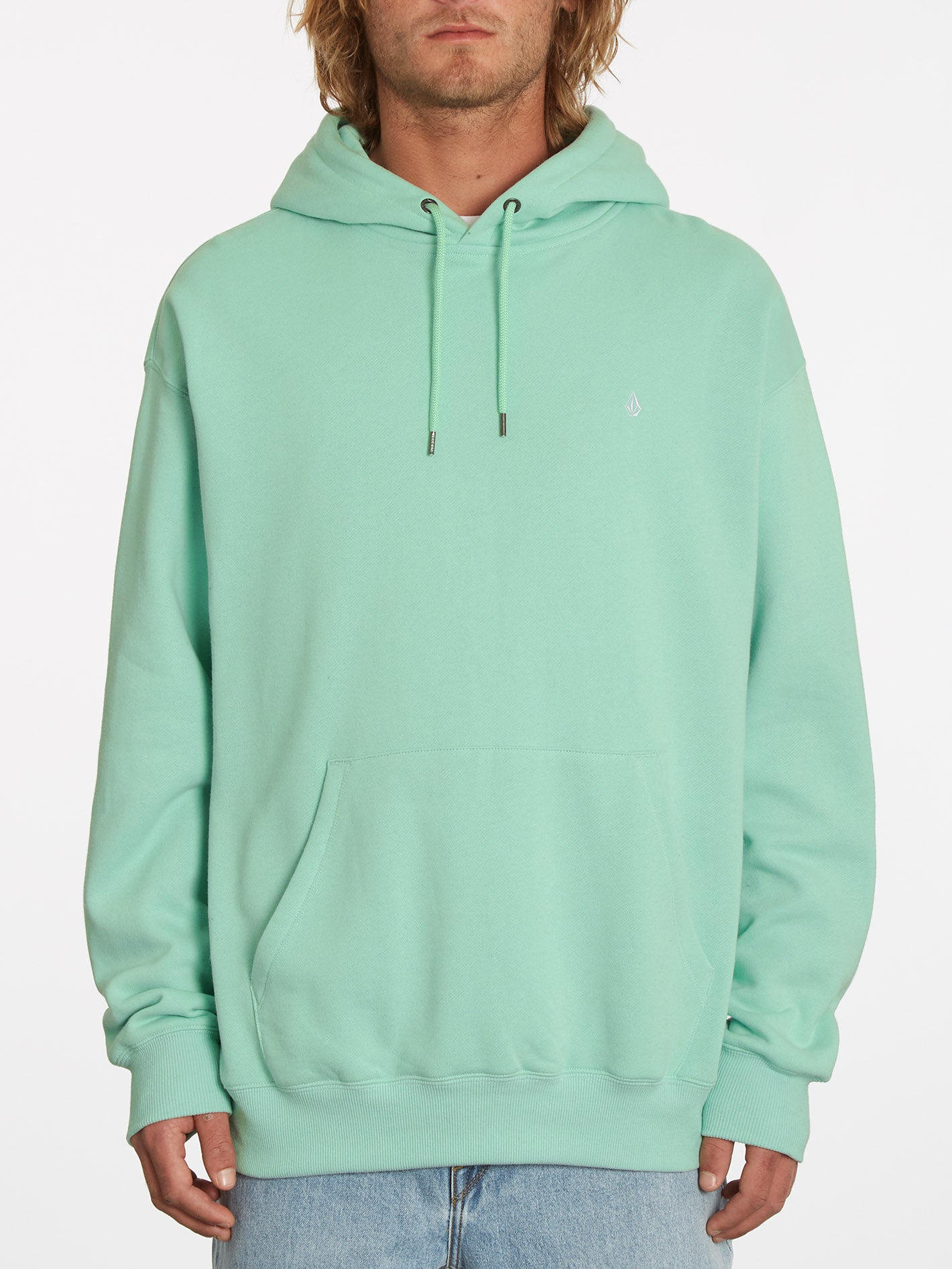 Single Stone Hoodie - LICHEN GREEN – Volcom Europe