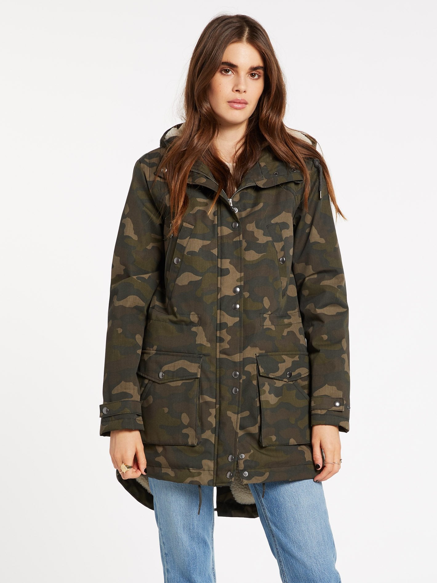 Walk On By 5K Nuts Parka - CAMOUFLAGE – Volcom Europe
