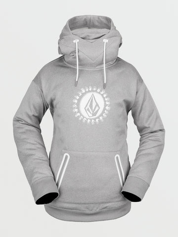 V.Co Air Layer Thermal Hoodie - HEATHER GREY - Women - Volcom EU – Volcom  Europe