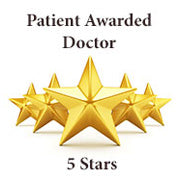 5 Stars - Patient Awarded Doctor