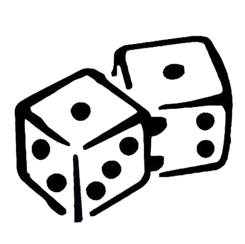 Rolled Dice Sticker by Ares286  Dice tattoo Tattoos Small tattoos