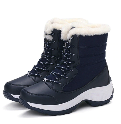 womens slip on waterproof boots