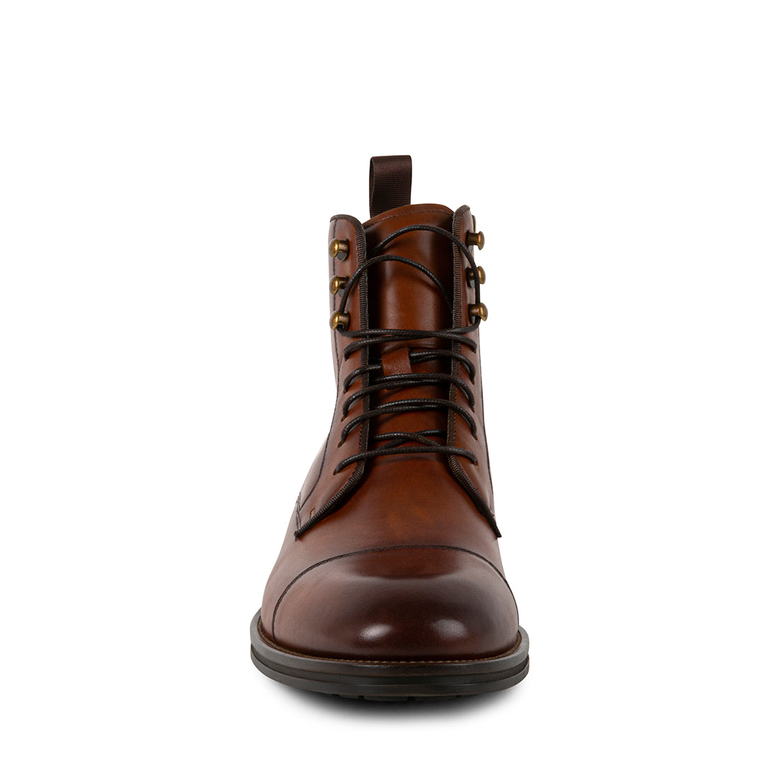 DAYLON Tan Leather Men's Boots | Men's Designer Boots – Steve Madden Canada