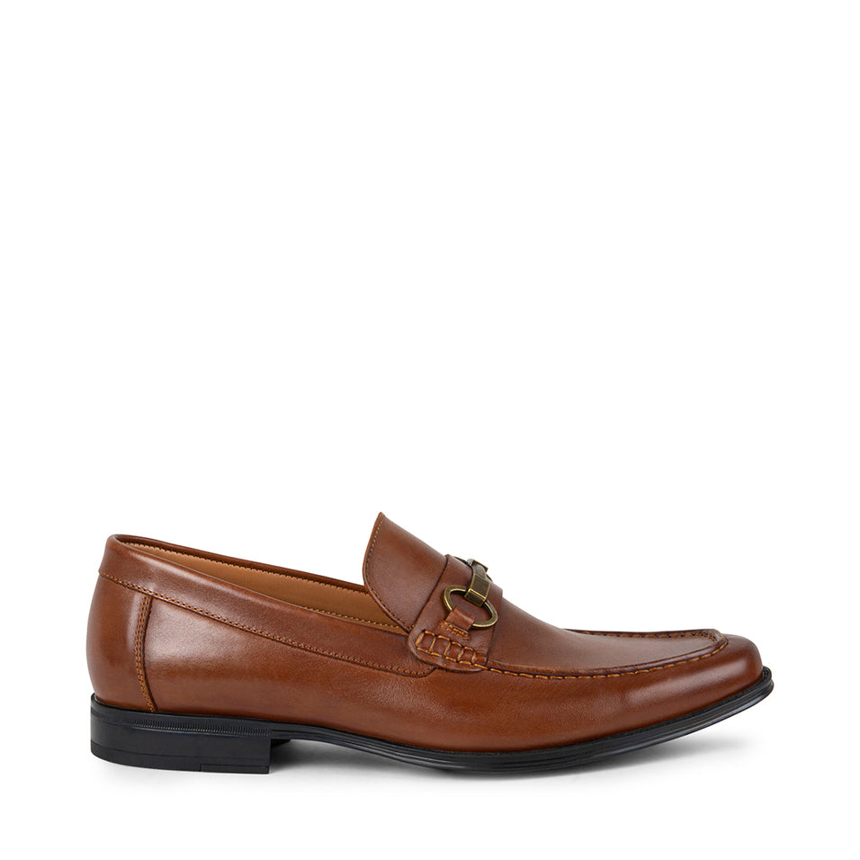 GADDIS Tobacco Suede Dress Loafer