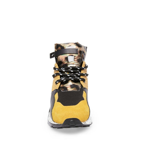 steve madden cliff sneaker yellow multi