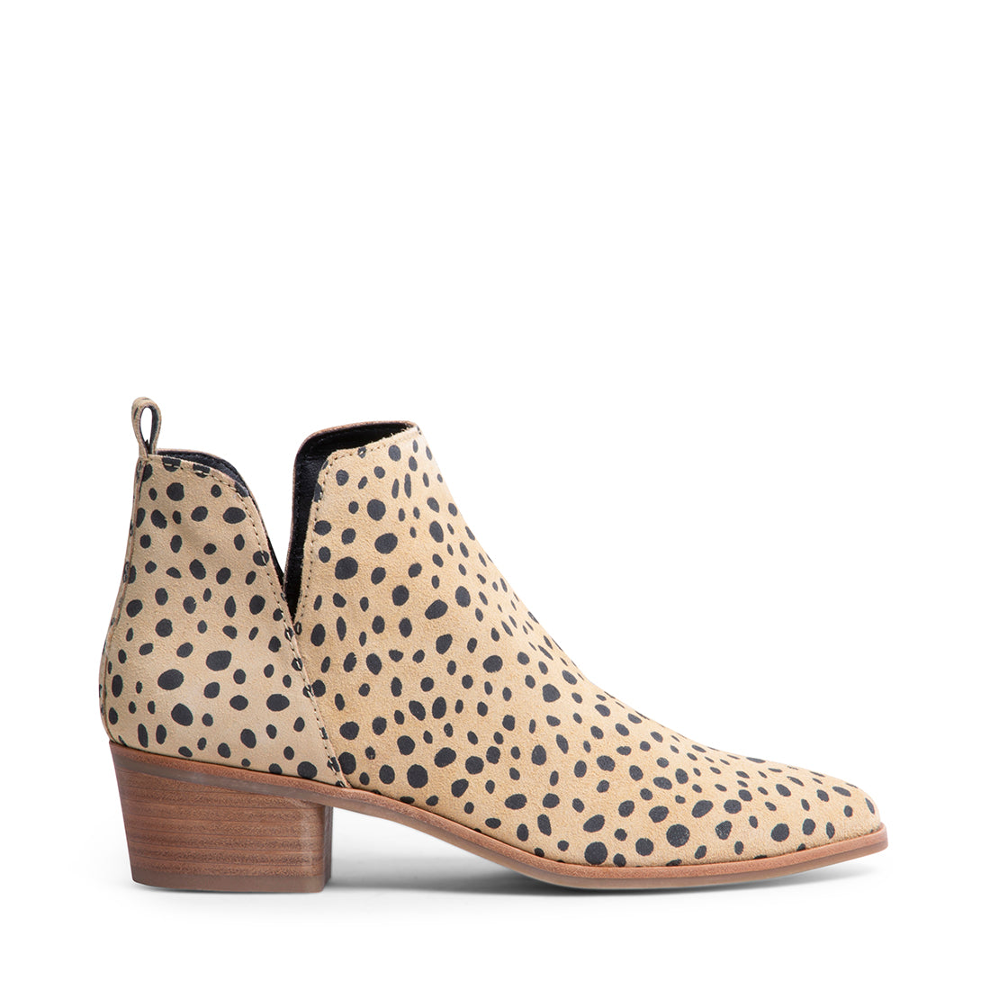 steve madden leopard booties