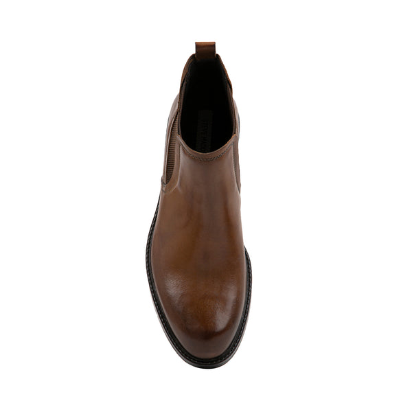 PAIGE Tan Leather Men's Boots | Men's Designer Boots – Steve Madden Canada