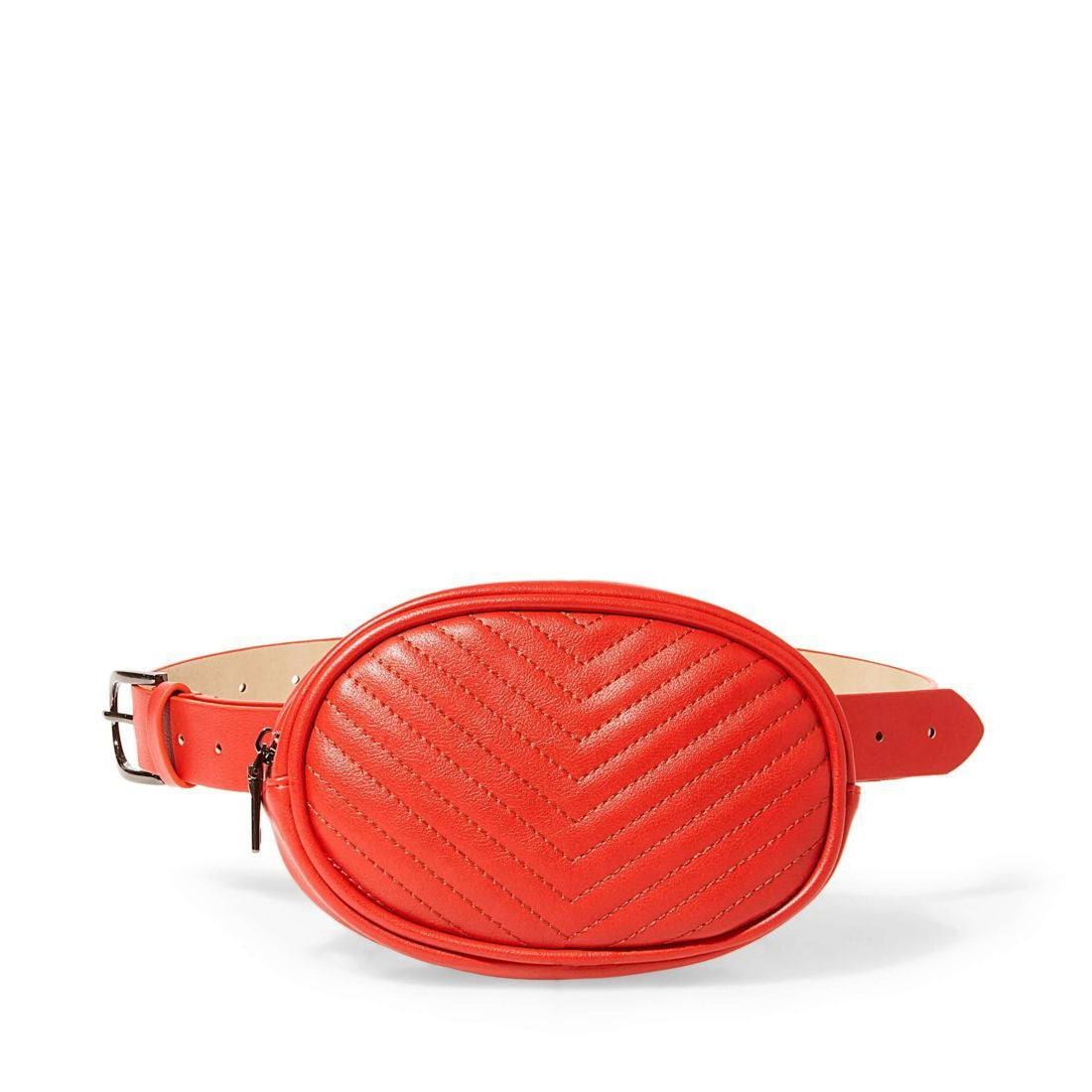 steve madden red fanny pack