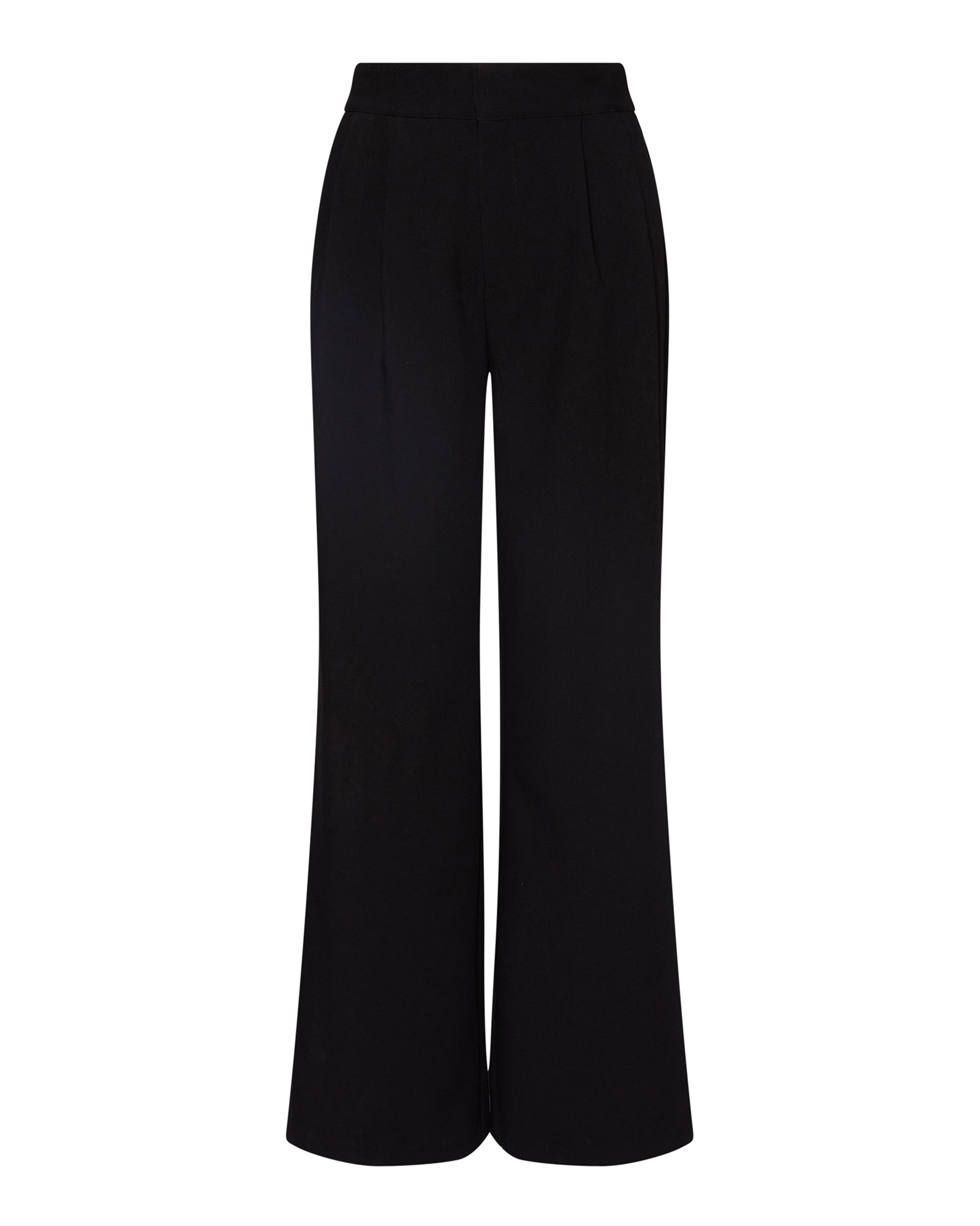 ISABELLA Black Wide Leg Pant | Women's Designer Pants – Steve Madden Canada