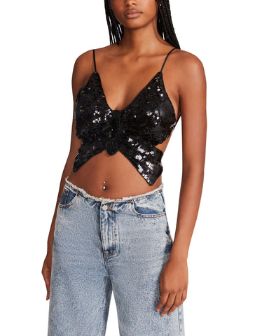 KAI Pink Butterfly Top  Women's Designer Tops – Steve Madden Canada