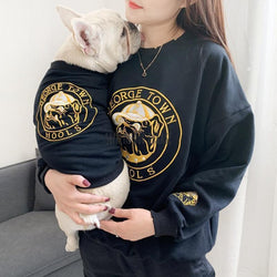 matching dog and owner sweatshirts
