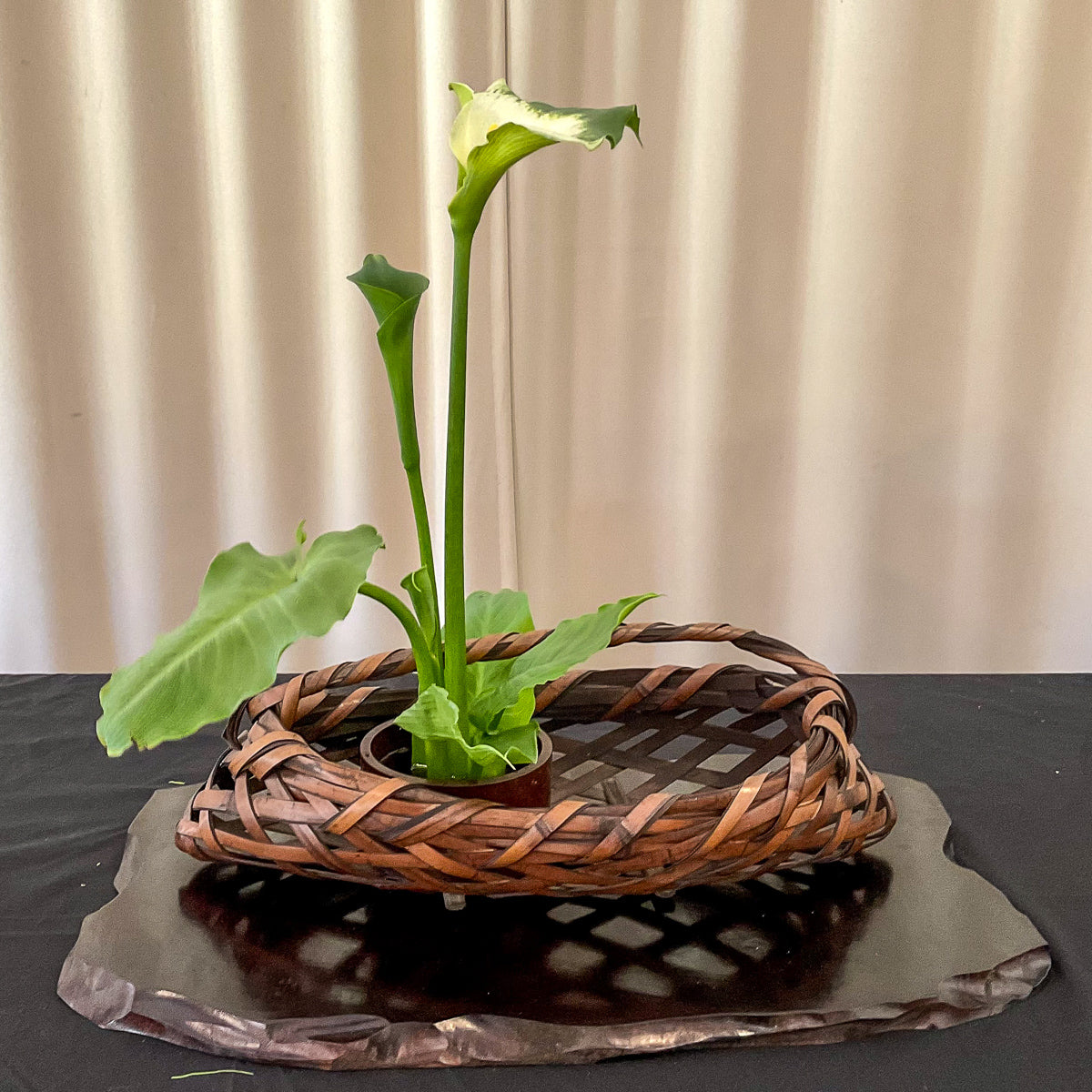 Megumi's finished ikebana