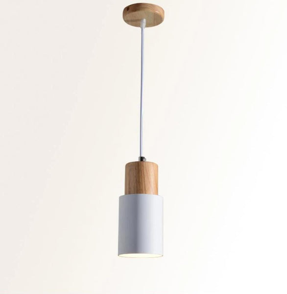 nordic wooden hanging lamp