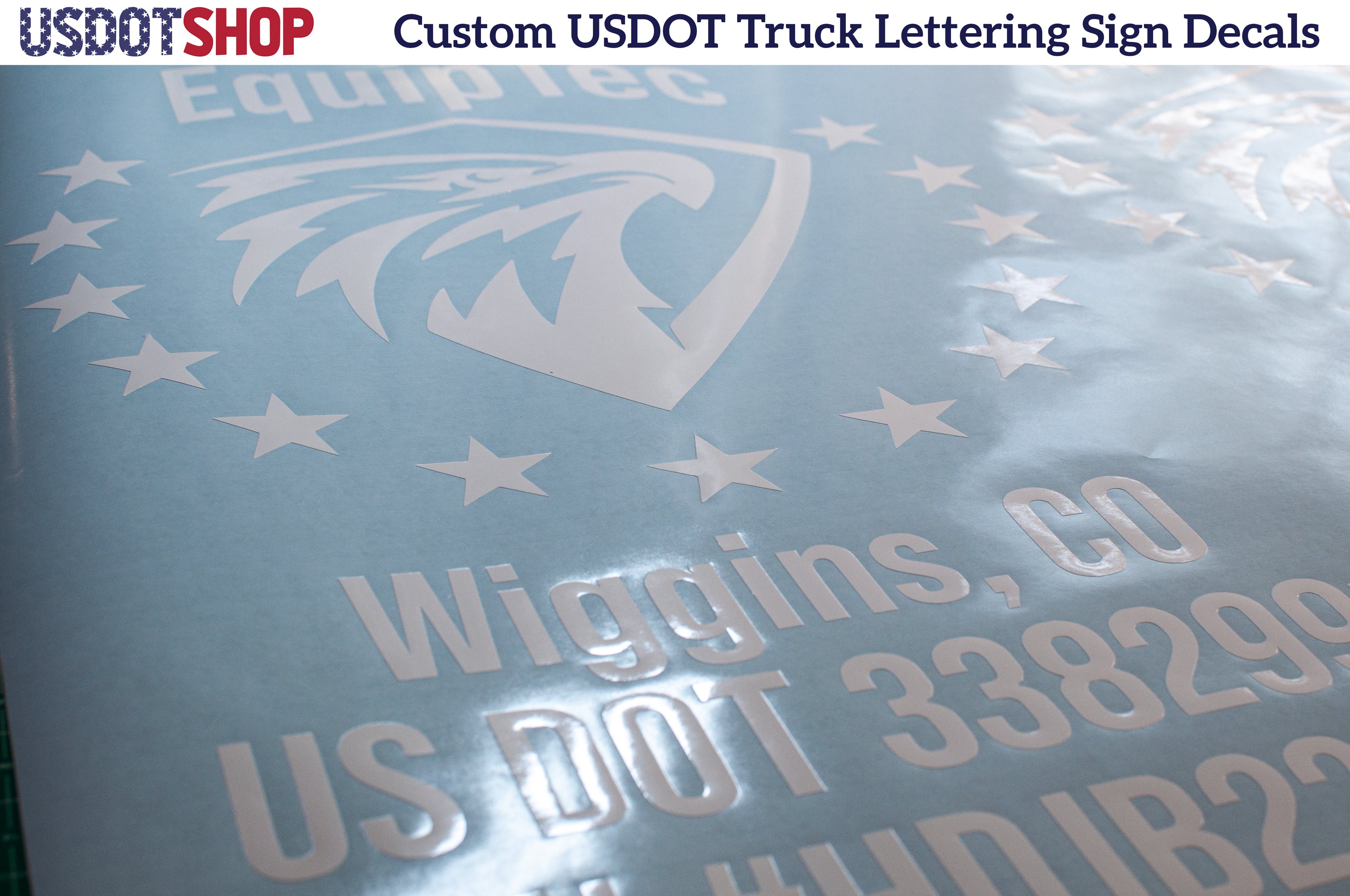 truck decal stickers usdot