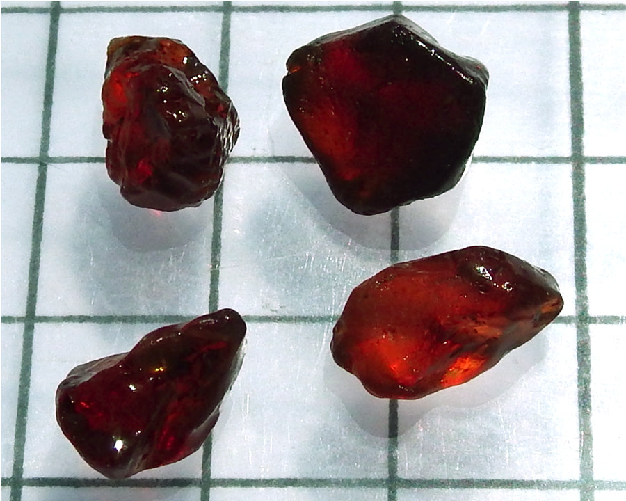 Spessartite Garnet – Nigeria. Total weight 24.22 cts - Ref. MP/6