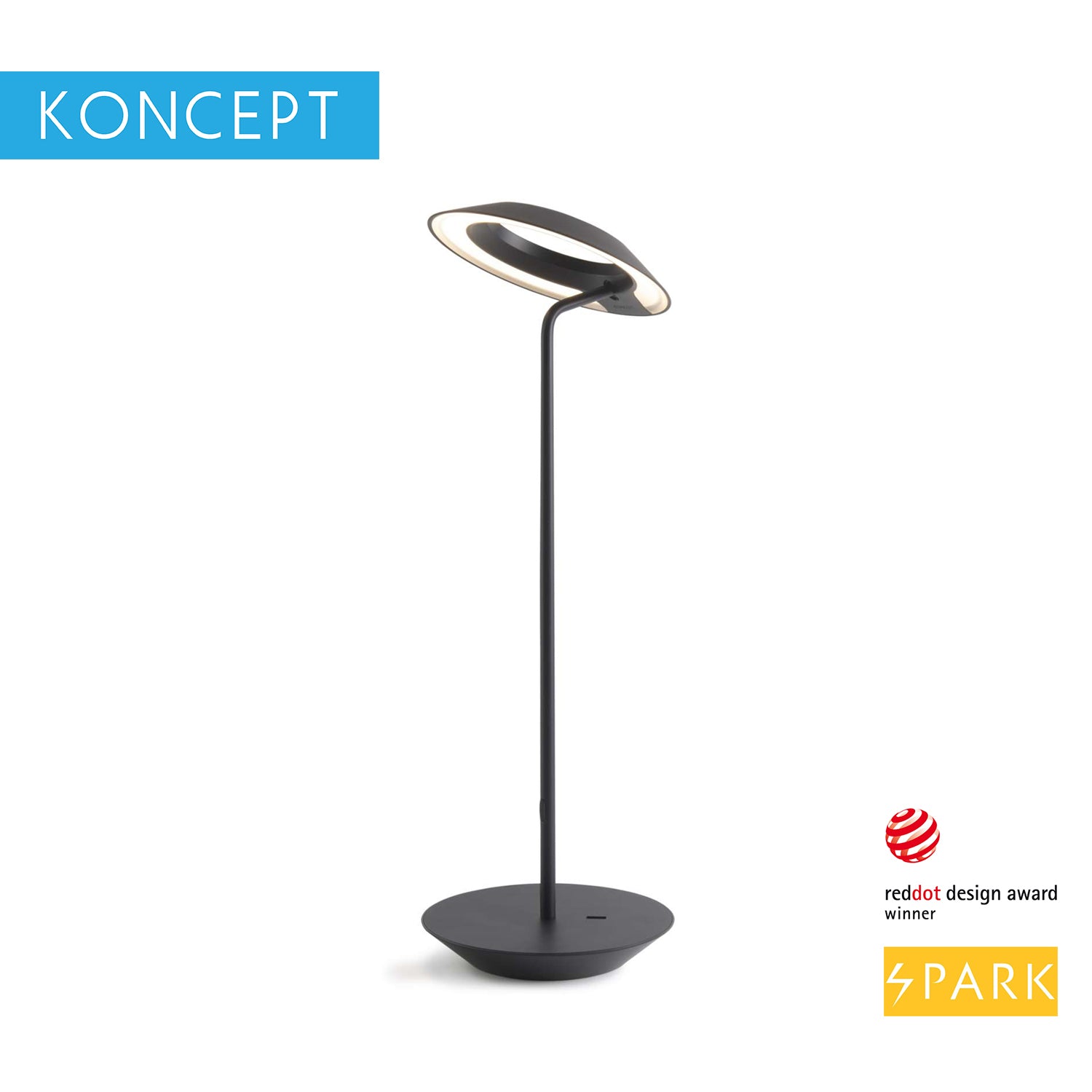 led desk lamp black