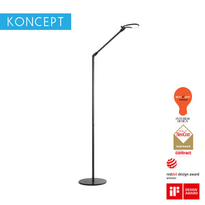 dimmable floor lamp with reading light