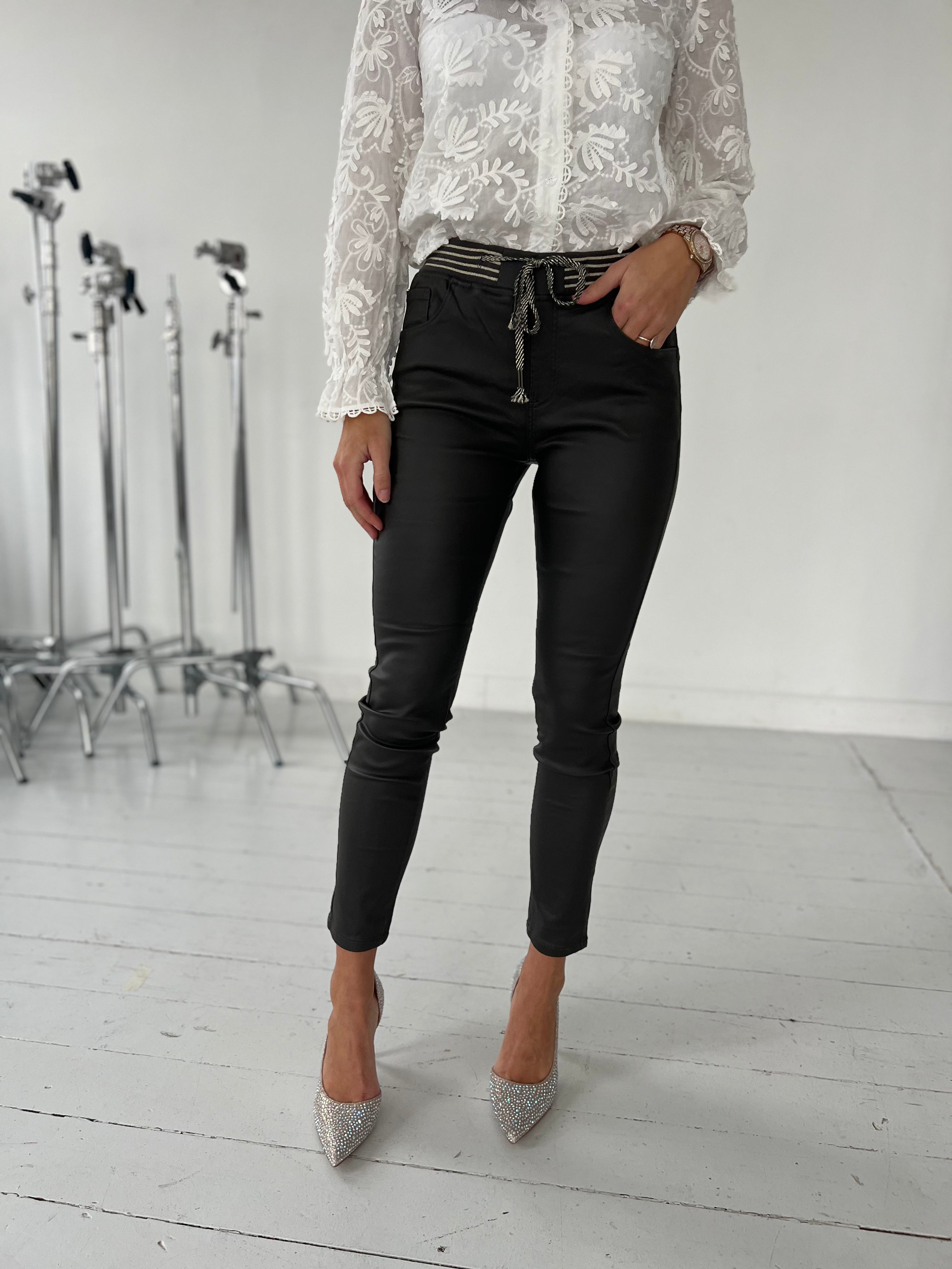 Billede af Onado dark grey pants (2725) - 42