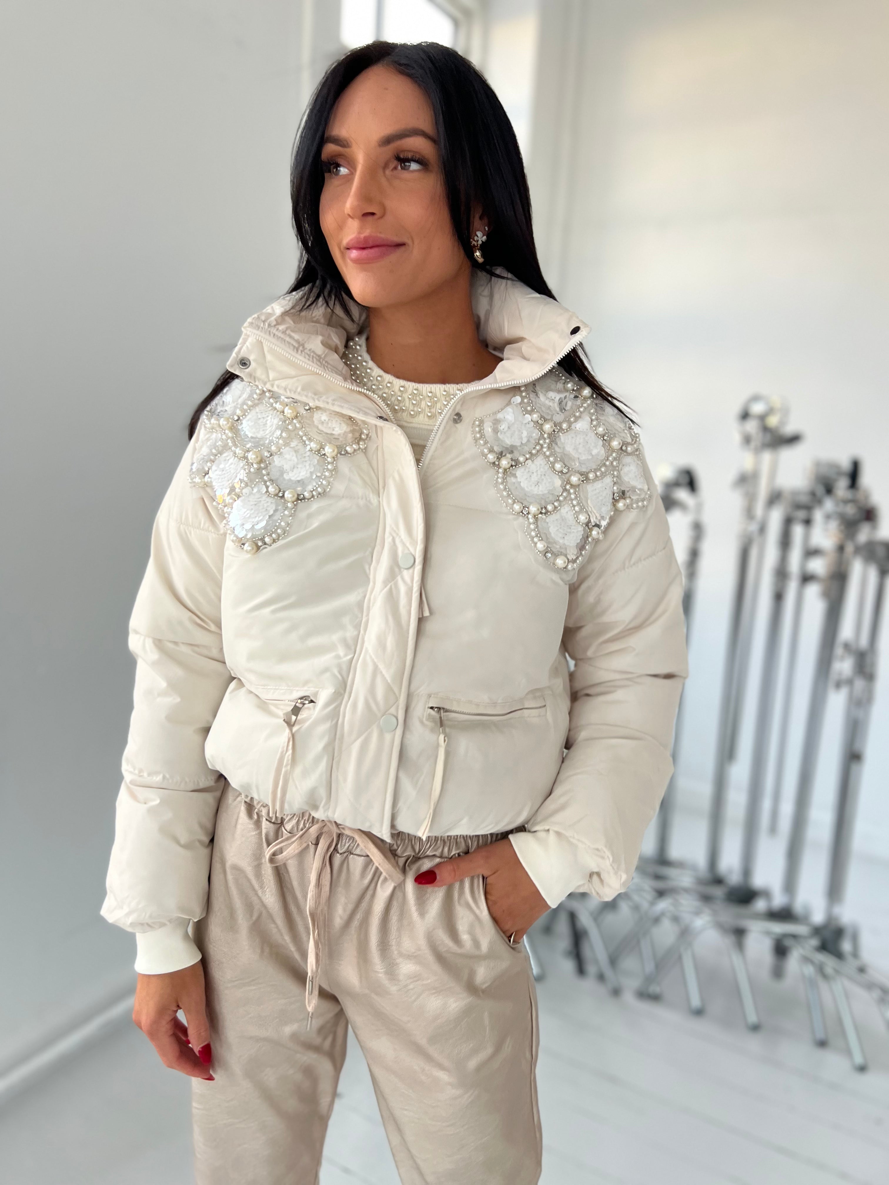 Elsa jacket med sequins (598) - S/M