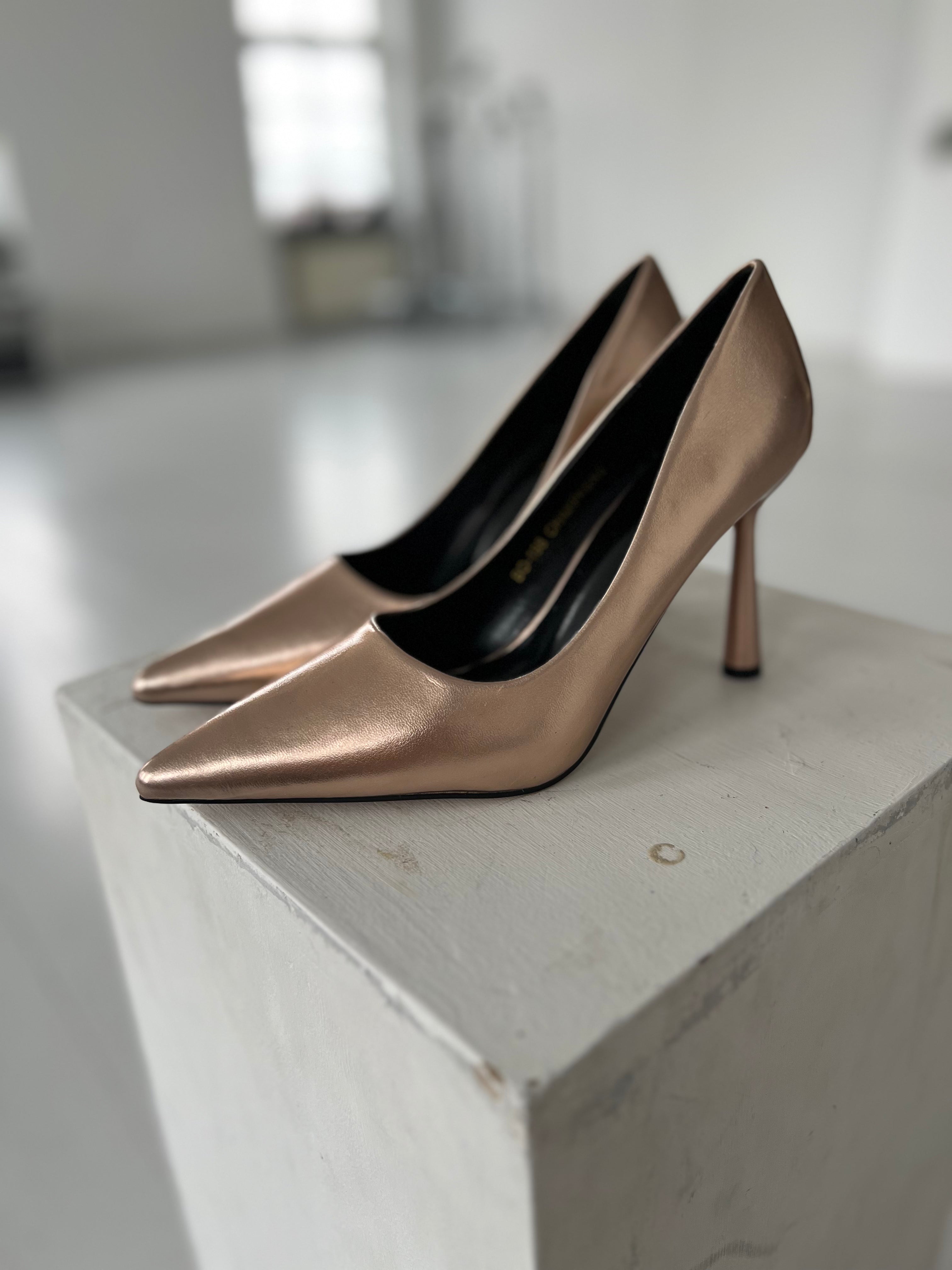 Marquiz champagne heels (198) - 36