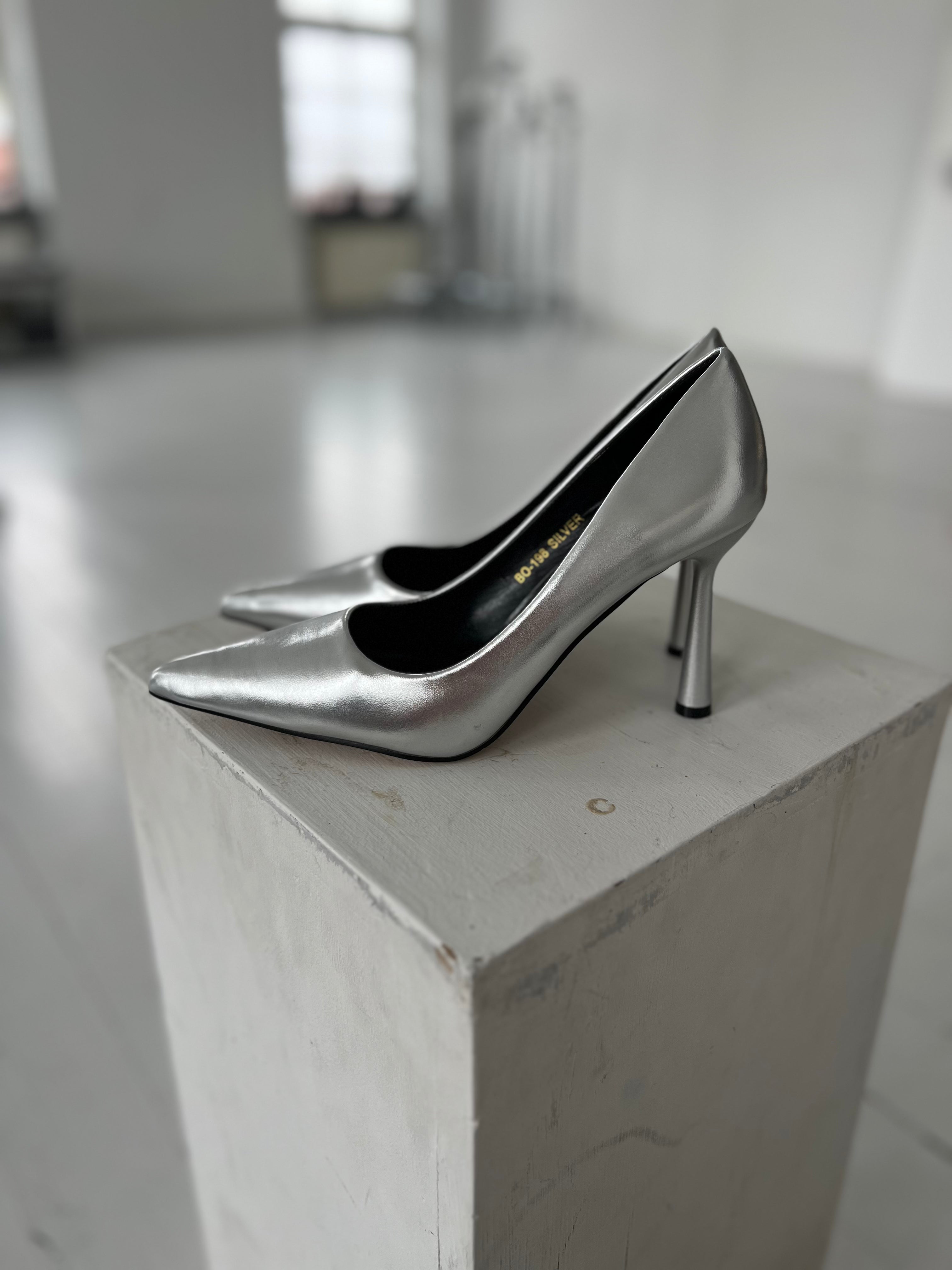 Billede af Marquiz silver heels (198) - 36
