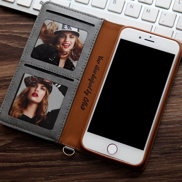 feminine coque iphone 6 with card holder