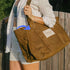 THE GRANDE RECYCLED WAXED CANVAS BAG (IMPERFECTS)