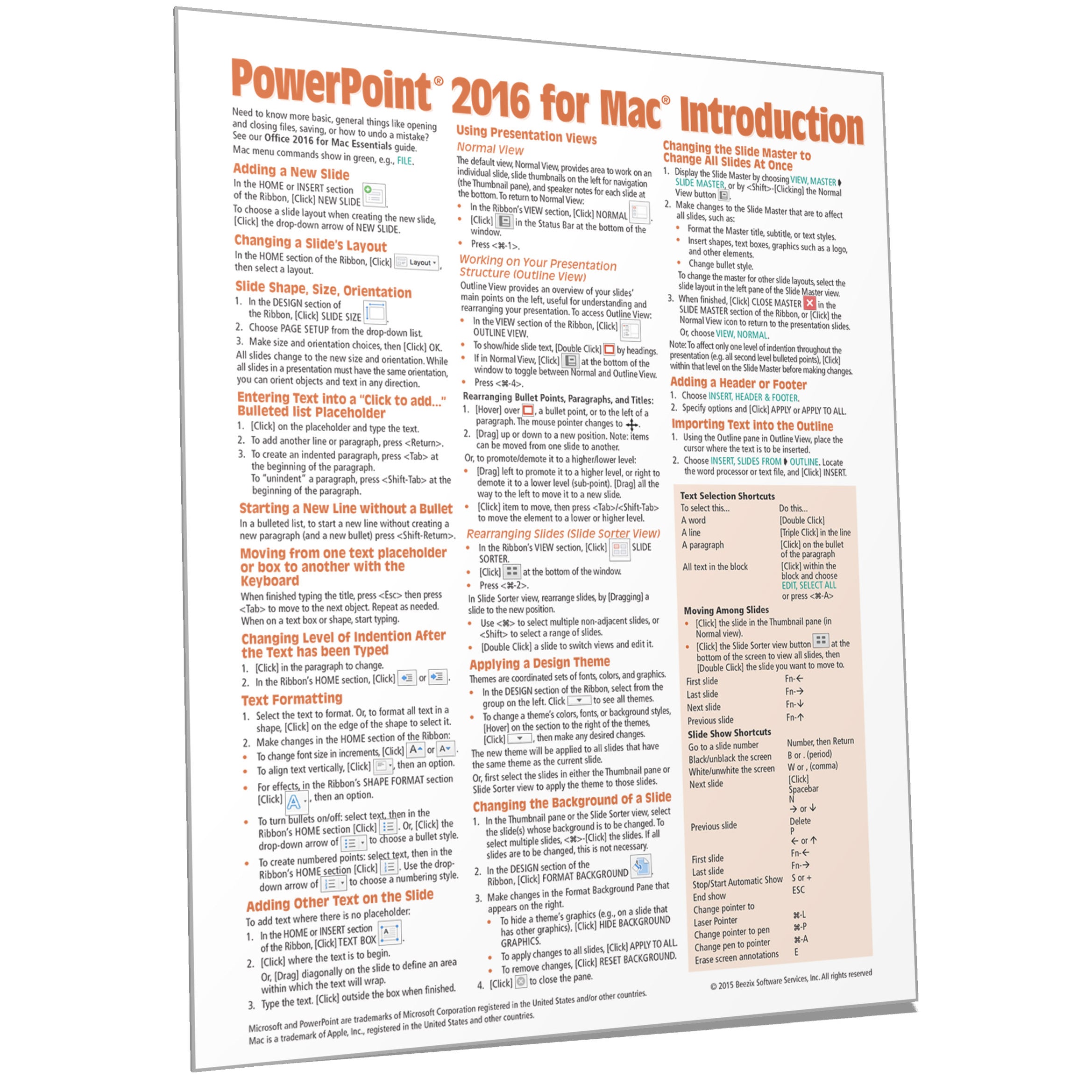 powerpoint quick reference guide 2010