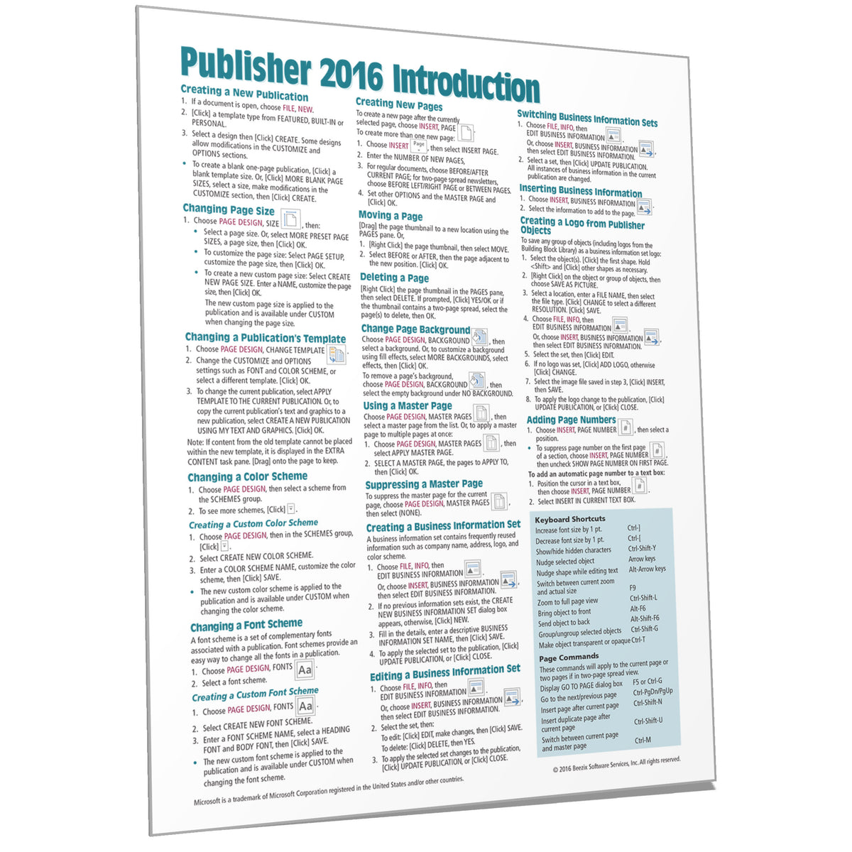 microsoft publisher 2016 manual