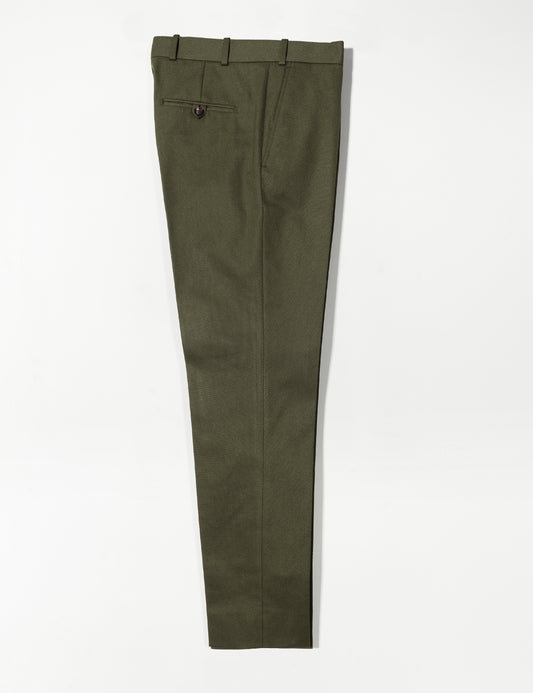 O'Connell's plain front Wool Cavalry Twill Trousers - Navy - Men's  Clothing, Traditional Natural shouldered clothing, preppy apparel