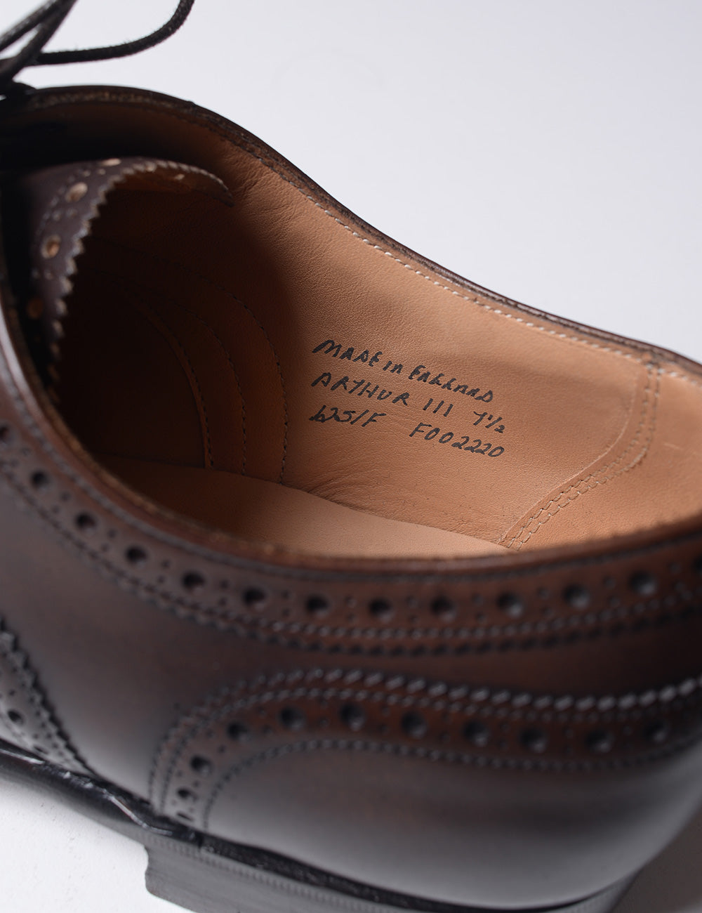 Arthur III Oxford Brogue in Mocha Calf Leather – Brooklyn Tailors