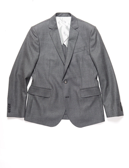 BKT50 Tailored Jacket in Birdseye Weave - Navy – Brooklyn Tailors