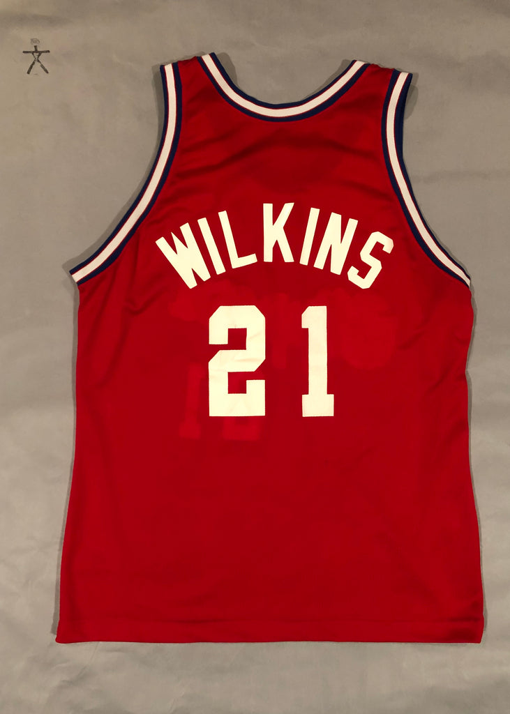 dominique wilkins clippers jersey